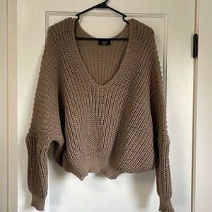 Knit sweater